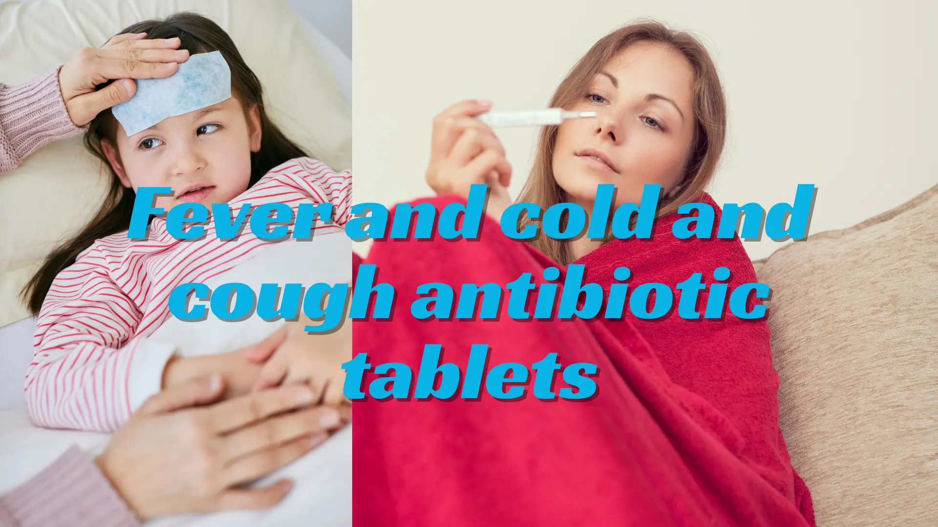 Antibiotic tablets for fever Logo